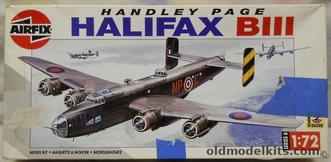 Airfix 1/72 Handley Page Halifax B.III, 06008 plastic model kit